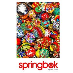 NIB Factory Sealed Springbok Jigsaw Puzzle Marble Madness 500 Pieces Giftable